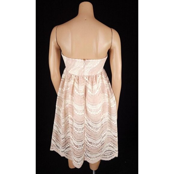 Les Bourdelles des Garcon Short Circle Lace Dress 42 US XS Capria NWT $425 - Picture 6 of 12